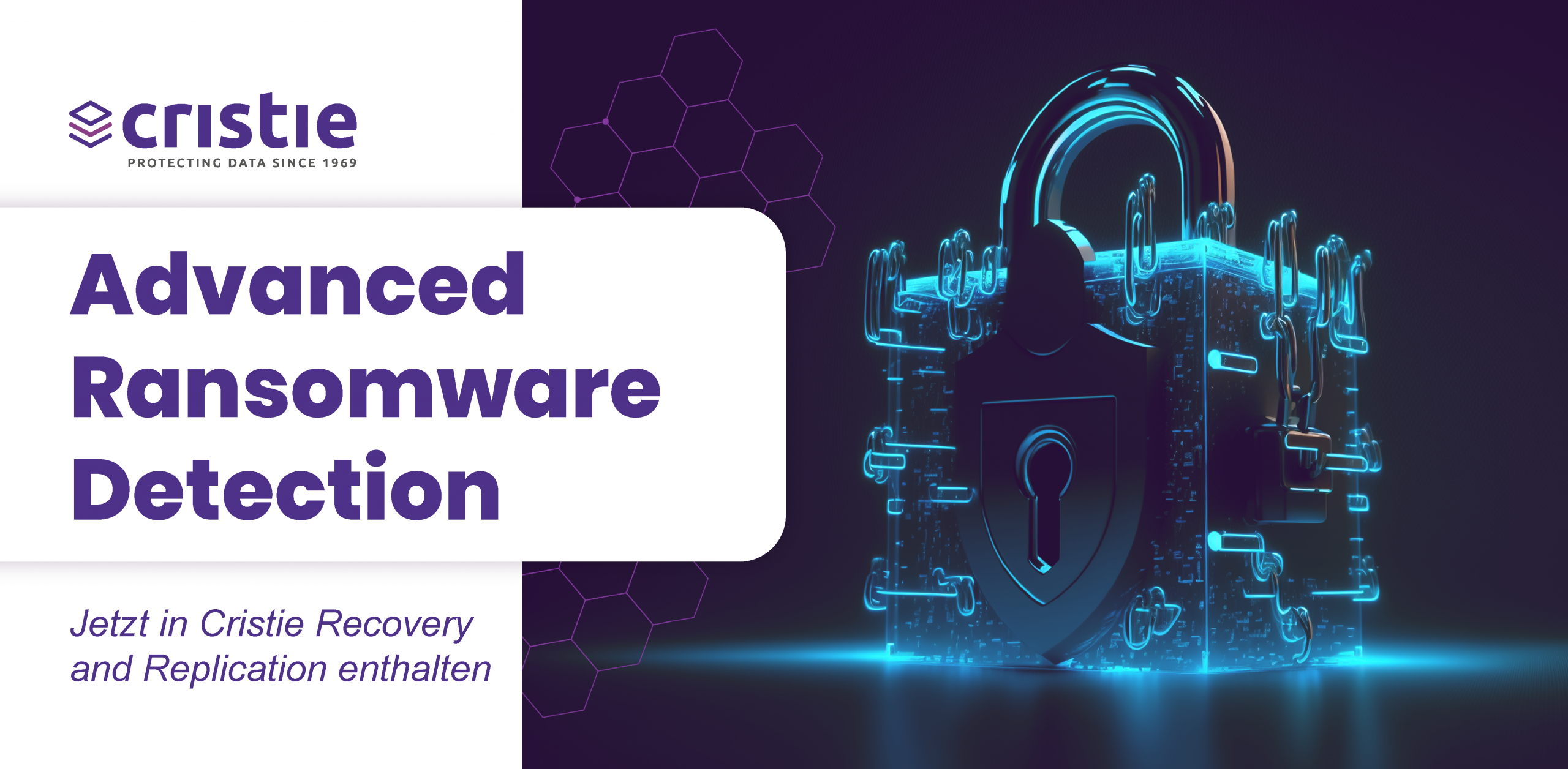 Ransomware detection and enhanced recovery now included in the Cristie Software recovery and replication portfolio