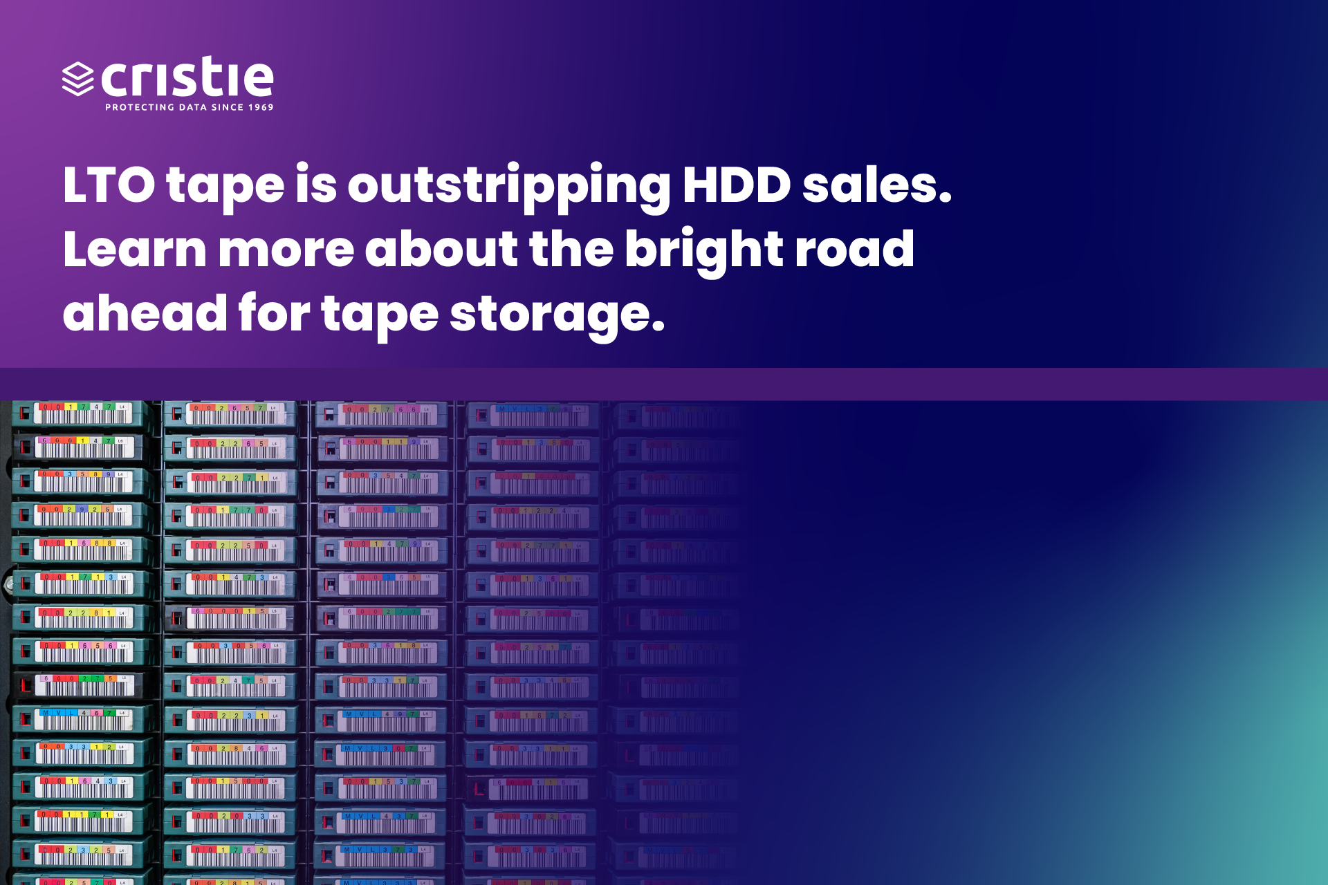 LTO Ultrium Tape Storage – The ultimate choice for capacity, security, and sustainability
