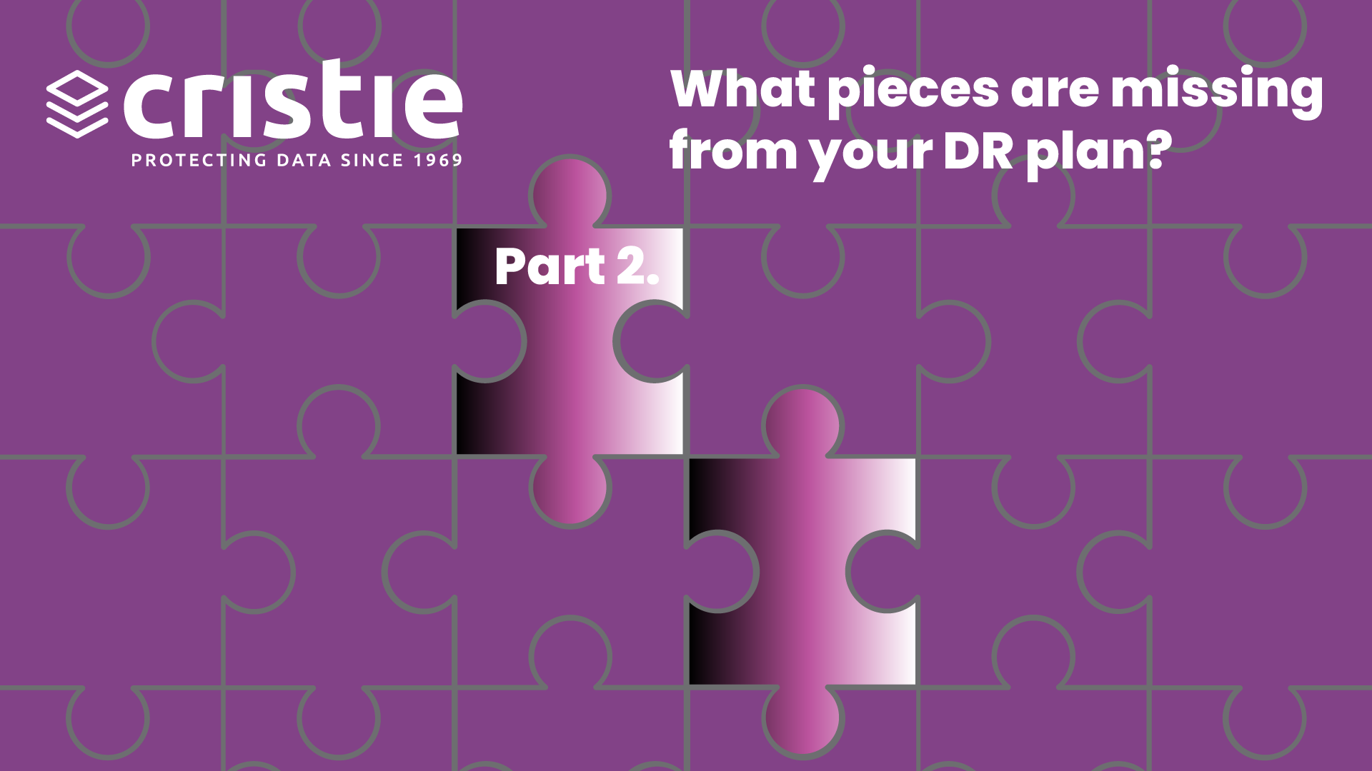 What pieces are missing from your DR plan? Part 2